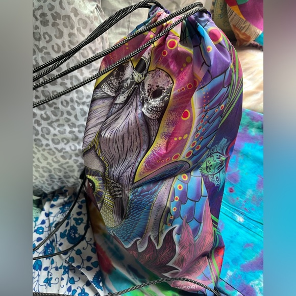 Hindu Goddess Drawstring Backpack - Picture 5 of 7